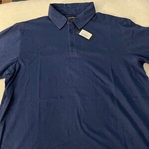 NWT Goodlife Polo Navy Blue